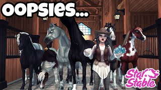 BUYING TOO MANY HORSES  STAR STABLE ONLINE [upl. by Zeculon996]