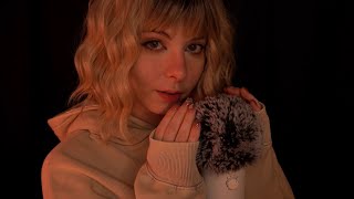 ASMR  3h cosiest most sensitive Unintelligible Whispering amp Fluffy Mic Scratching  layered sounds [upl. by Orsini645]