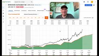 A Quick Way To Analyze Berkshire Hathaway Stock And Determine A Good Buy Price BRKB [upl. by Anilac306]