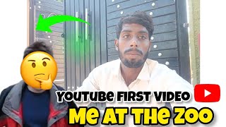 YouTube world first video quotMe at the Zooquot Jawed jawed YouTube founder [upl. by Bonn]