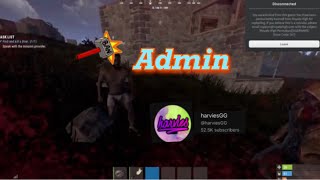 How to mod on Rust Console Edition ft Harvies Solo Only Server [upl. by Madora271]