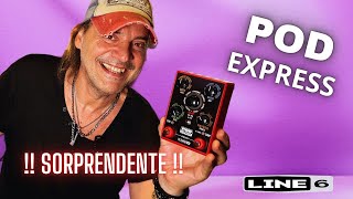 POD EXPRESS  Line6 Demo completa [upl. by Ainuj387]