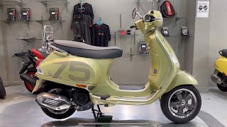 Piaggio Vespa VXL 125 3Vtech 75 Yr Edition Review [upl. by Duwalt47]