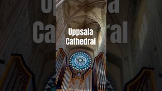 Uppsala Cathedral 🇸🇪❤️ sweden traveldestination topvisitingplaces church relaxing happy [upl. by Lundeen]