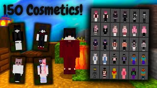 ✅150 SKINS with Custom Capes skin pack 121 Windows 11 Tutorial [upl. by Rockey64]