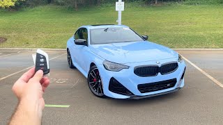 2025 BMW M240i sDrive Start Up Exhaust Test Drive2024 Walkaround POV and Review [upl. by Fianna74]