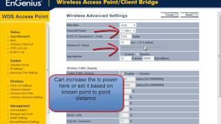 enstation5 access point and wireless bridge setup [upl. by Hake957]