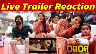 Dada Trailer Reaction Video  Kavin Aparna Das  Ganesh K Babu Dada dadatrailer [upl. by Acinorav716]