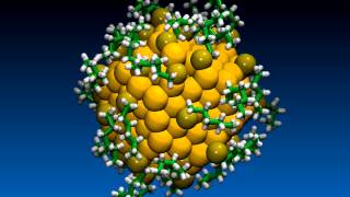 Gold Nanoparticle with Thiols [upl. by Velvet]