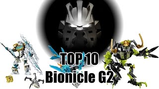 TOP 10 Najlepszych setów Bionicle G2  Klockowe Terapie [upl. by Hemminger]