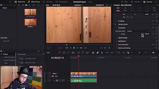 Stabilize a shaky video in DaVinci Resolve [upl. by Ahto229]