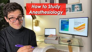 Anesthesiology Study Resources  Everything I Used from Med School thru Residency [upl. by Merriman]