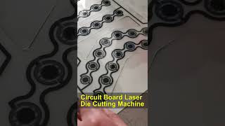 How CO2 Laser Die Cutting Enhances Circuit Board Sensor Productionlasercuttingmachine lasermarking [upl. by Tnirb]