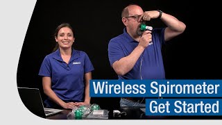 Wireless Spirometer  Get Started [upl. by Berliner75]