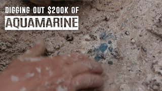 Digging out a 200K aquamarine pocket on Mt Antero  S1E4 [upl. by Nad]