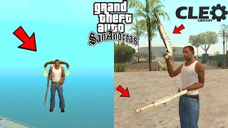 6 CLEO MODS ÚTILES para FACILITAR tu GTA SAN ANDREAS PC [upl. by Griz]