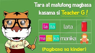 PAGSASANAY MAGBASA NG 2 AT 3 PANTIG  Part 7  UNANG HAKBANG SA PAGBASA NG TAGALOG  Muni Muni TV PH [upl. by Riatsila]