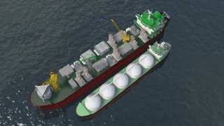 Floating natural gas platform FLNG explained [upl. by Amata]