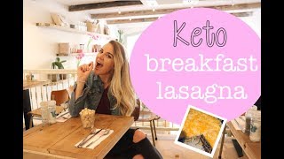 KETO Breakfast Lasagna  Daily routine of entrepreneurs [upl. by Recneps984]