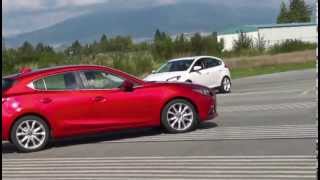 2014 Mazda3 Review  At The Track [upl. by Aicel441]