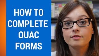 How to Submit OUAC Ontario Universities Application Center Form [upl. by Izy]