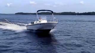 2003 Boston Whaler 16 Dauntless 115 Merc 4 Stroke EFI [upl. by Newel959]