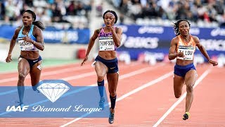 The 13 Fastest Ever Women to Run a Diamond League 100m  IAAF Diamond League [upl. by Nawrocki82]