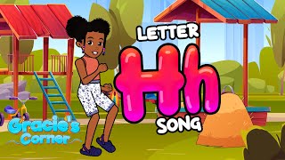 Letter H Song  Letter Recognition  Phonics with Gracie’s Corner  Kids Songs  Nursery Rhymes [upl. by Kameko]