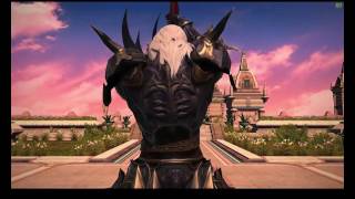 FFXIV stormblood cutscene Estinien 3rd Appearrance after the credits [upl. by Mira]