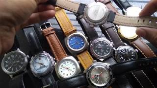 Russian Watches collection and My Views [upl. by Emmi680]