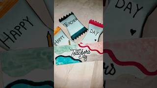 Teachers day gift ideas Teachers day card Teachers day gift crafty hacks shorts art craft [upl. by Porche]