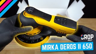 MIRKA DEROS II 650 Schuurmachine 150mm  Unboxing  CROP [upl. by Aire277]