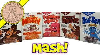 Retro Monster Cereals Target Exclusive The Monster Mash  Halloween 2013 Series [upl. by Monafo]