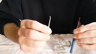 Learning Lock Picking  Using Different Picks For The Same Lock  Day 3  Video 006  Unedited [upl. by Avigdor]