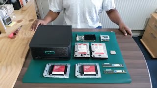 HPE Proliant MicroServer Gen10 Plus v2  Upgrade [upl. by Nnyleahs]