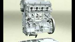 DOHC 4 cylinder engine Video  Part 1 [upl. by Aliak]