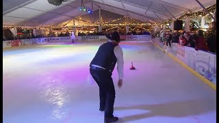 EisstockCup eröffnet Eiskaltes Vergnügen in der Winterwelt Heide [upl. by Anirrak]