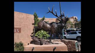 Santa Fe New Mexico  Area Around Loretto Chapel Pictures [upl. by Hill]