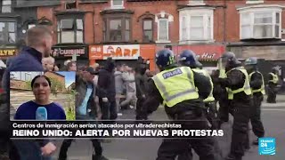 Informe desde Londres convocan a nuevas protestas contra migrantes en Reino Unido [upl. by Adalard730]