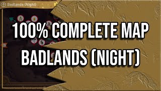 100 Complete Map Guide  Badlands Night New Pokemon Snap [upl. by Aivatnahs]