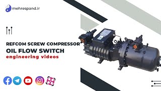 Refcomp screwcompressor Oil flowswitch [upl. by Guenzi]