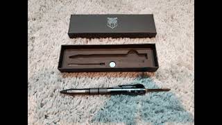 Cobratec Tactical pen with auto blade [upl. by Kloman815]