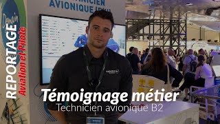 Alexandre technicien avionique B2 [upl. by Acinorehs]