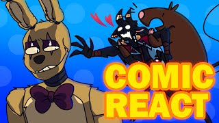 Springtrap And Delilah REACT [upl. by Yendirb]