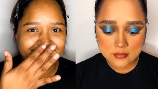 Blue Eyeshadow Tutorial [upl. by Moriyama604]