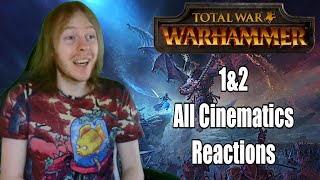 Warhammer Newbie Reacts to All Total War Warhammer 1 amp 2 Cinematic Trailers [upl. by Kadner756]