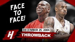 Kobe Bryant vs Shaquille ONeal FIRST EVER DUEL after SPLIT 20041225  Shaqs EPIC Return to LA [upl. by Molly]