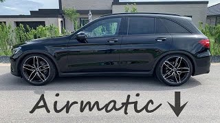 Mercedes GLC X253  Coupe C253  LuftfahrwerkTieferlegungsmodul  AirSuspensionLoweringModule [upl. by Sirej]