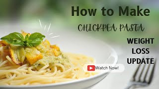 GASTRIC BYPASS WEIGHT LOSS UPDATE  CHICKPEA PASTA WITH GROUND CHICKEN [upl. by Hsihsa]