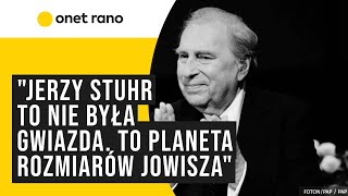 Wspominamy Jerzego Stuhra w dzień pogrzebu quotTo nie była gwiazda To planeta rozmiarów Jowiszaquot [upl. by Raphael]